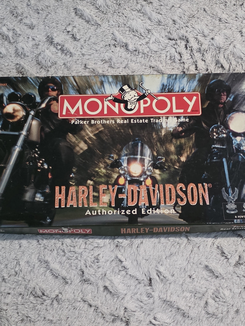 Vintage Monopoly Parker Bros HARLEY DAVIDSON Authorized Edition Board Game 1997